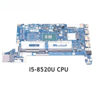For Lenovo ThinkPad E480 E580 Laptop Motherboard SR3LA I5-8520U DDR4 HD630 EE480 EE580 NM-B421 DDR4 