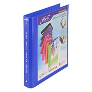 Elfen แฟ้ม แฟ้มใส่เอกสาร a4 แฟ้ม 3ห่วง แฟ้มโชว์เอกสาร elfen 4443 A4 (คลิป 3 ห่วง) พร้อมไส้แฟ้ม ยกโหล