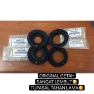 ORIGINAL TOYOTA NCP42 (2003-2007) REAR COIL SPRING RUBBER > UPPER & LOWER > 48257-0D041 + 48258-0D04