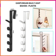 GANTUNGAN Hanger 5-Hook Door Hanger / Multipurpose HangerHOOK 5-Hook Door Hanger/ [MF]