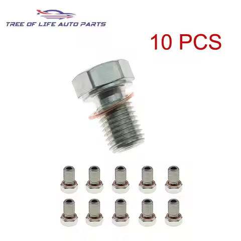 1/2/5/10 M12*1.5 Engine Oil Pan Drain Plug 11137535106 For BMW E36 E39 E46 E60 E70 E83 E90 E92 F20 F