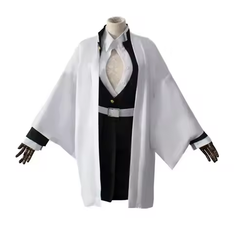 Halloween Anime Oke Roji Mitsuri Cosplay Costume pour adultes et enfants, Kimono Haori, robe, perruq