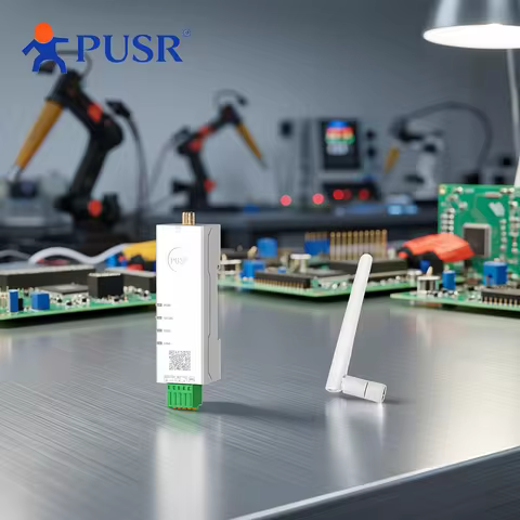 PUSR Serial to Dual Band WiFi Converter RS485/RS232 to WiFi Converter Modbus Gateway with MQTT IEEE8