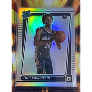 2021-2022 NBA Panini Donruss Optic Basketball Card - Trey Murphy III Rookie ‘Silver Holo Prizm’ (New Orleans Pelicans)