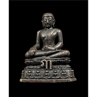 Handsome Figure Luang Ta Dam 2 Coats Very Rare.