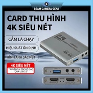 Video Capture Card HDMI to USB 3.0 - Supports Recording & 1080P 60FPS, Compatible with PS4/Switch/Ca