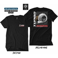 T-shirt turbo mobil/kaos turbo/baju turbo