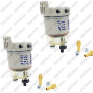 IFJF 2 PCS R12T Fuel /Water Separator Filter diesel engine for Racor 140R 120AT S3240 NPT ZG1/4-19 A