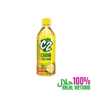C2 green tea lemon flavor 360ml bottle  - 100% HALAL VIETNAM