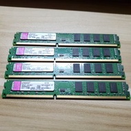 Kingston DDR3 1333MHZ 2GB (4條) 合共 8GB