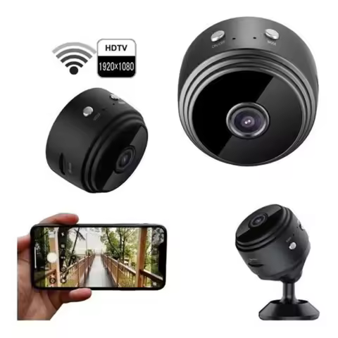 Mini Câmera A9 Original Sem fio 1080p até 2k Monitoramento Segurança A9 HD Mini com visão noturna Wi