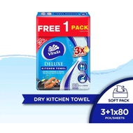 [VINDA] Deluxe Kitchen Towel (4 packs x 80sheets)
