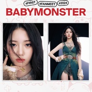 BABYMONSTER海报 BABYMONS7ER专辑周边画报 SHEESH 宝怪  9.14