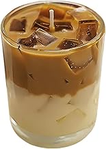 Coffee Scented Candle - 80z Handmade Jar Candles Soy Candle Wax - Natural and Safe Aromatherapy Iced