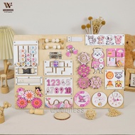 Busy board - Woodness brand Busy board - Montessori wooden toys - Board game