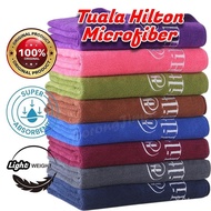 [Hilton] Tuala Mandi Microfiber Super Lembut Kualiti Tinggi Saiz Dewasa & Saiz Besar Tuala Dewasa Se