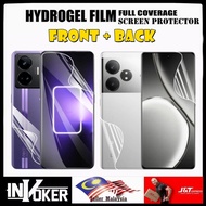 Realme GT 8 Pro / GT 7 Pro / GT 6 / 6T / GT 5 / GT 3 / 3T / 2 / 2T / Pro / Front + Back Hydrogel Scr