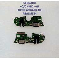 Oppo A36 Charger Board/A96 4G/RM 9i Original Connector Board Charger Fullset + IC
