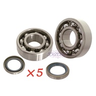 【discount】 gycygc 10X Crankshaft Bearing &amp; Oil Seal Fits For Husqvarna 365 372 372XP Chainsaw