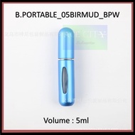 Botol Parfum Isi Ulang / Botol Parfum Travel Refillable Atomizer Spray 5ml / Botol Parfum Kosong / B