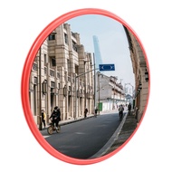 30Cm Wide Angle Security Road Mirror Curved for Indoor Burglar Outdoor Safurance Roadway Safety Traf