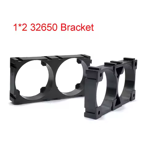 32650 32700 32900 Battery Case Holder Bracket Cell Safety Anti Vibration Plastic Brackets Batteries