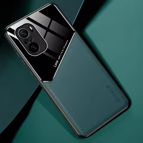 For Redmi Note 10 10S Case PU Leather Glossy Shockproof Soft Frame Cover Phone Case for Xiaomi Redmi