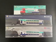 微影九鐵ktt 直通車玩具火車地鐵港鐵模型 1:120 tiny