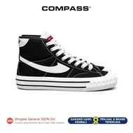 [Original 100%] Compass Retrograde Hi Black White / BW