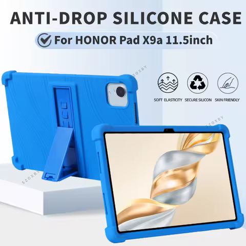 For HONOR Pad X9a 11.5inch Case Shockproof Cover Honor pad X9A ELN2 W29 case Soft Silicon Stand Prot
