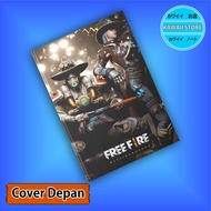 Notebook Pocket Book gameHARD COVER FF SEASON 7 size A5 & A6 / Notes Book