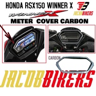 HONDA RSX 150 RSX150 WINNER METER COVER CARBON