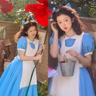 Alice in Wonderland Blue Maid Costume