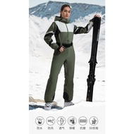 Tianqing Factory Gsou Snow One-Piece Slim-fit Windproof Waterproof Warm Ski Women's Clothing