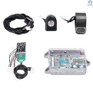 Electric Scooter Motherboard Controller BT Digital Display with Accelerator Front and Rear Light Compatible with M365/PRO Electric Scooters