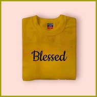 ∡ ▐ ⊙ Blessed  Design-Active life tshirt,Unisex,plus sizes,cotton fabric,cod nationwide