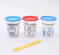 Skater 吸管塑膠隨行杯 320ml 3入組 I’m Doraemon（哆啦A夢）／SIH3ST_445378 日本限定
