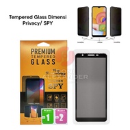 ANTI GLASS DIMENSIONS PRIVACY FULL COVERED XIAOMI REDMI 4A