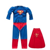 Superman kids Costume with muscle , fit 2yrs to 8yrs oLd