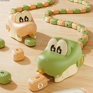 CLEIGHTEENCY Magnetic Snake Game Toy, ABS Magnetic Tail Extension Remote Control Snake Toy, Remote C