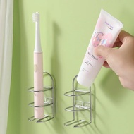 ที่วางแปรงสีฟันไฟฟ้าแบบติดผนังไม่ต้องเจาะฐานจัดเก็บในห้องน้ำสำหรับแปรงสีฟันที่เก็บเครื่องมือทันตกรรม