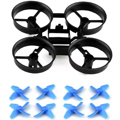 RC Drone Propellers Props with Frame for JJRC H36 Eachine E010 Blade Inductrix BLH8700 BLH8580 NH-01