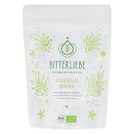 BitterLiebe® Teemanufaktur Ayurvedic Herbs Organic Herbal Tea Loose with the Power of Bitter Substances I Bitter Herbs, Lemongrass, Fennel and Much More I Approx. 70 Cups (240 g)