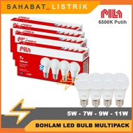 PILA LED Bulb Multipack 5W 7W 9W 11 Watt E27 6500K [Buy 3 Get 1 Free]