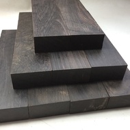 ชิ้นส่วนเศษไม้ Ebony Black Ebony สำหรับทำเครื่องดนตรี หวี สร้อยข้อมือ วัสดุแกะสลัก ไม้แท้ ไม้เนื้อแข