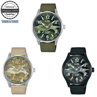 Time&amp;Time ALBA Automatic นาฬิกาข้อมือผู้ชาย รุ่น AL4267X1(สีเขียว), AL4271X1(สีน้ำตาลอ่อน), AL4311X1(สีดำ) สินค้าของแท้ประกันศูนย์ไซโกประเทศไทย