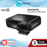 Elgato FACECAM PRO | The world's first 4K60 webcam | 21 mm* focal length | f/2.0 | Anti-reflective