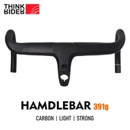 ThinkRider PRO aero carbon Integrated handlebar Hidden Trace Road Bicycle Handlebar 380/400/420 28.6mm Racing Bike