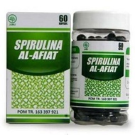 Spirulina Al Afiat 60 Original Capsules For Immune, Cholesterol And Anti-canker