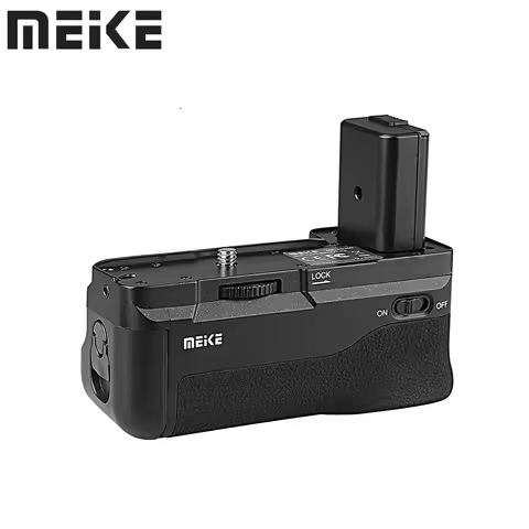 Meike MK-A6300 Vertical Battery Grip for Sony A6100 A6400 A6300 A6000 Mirrorless Camera work with NP